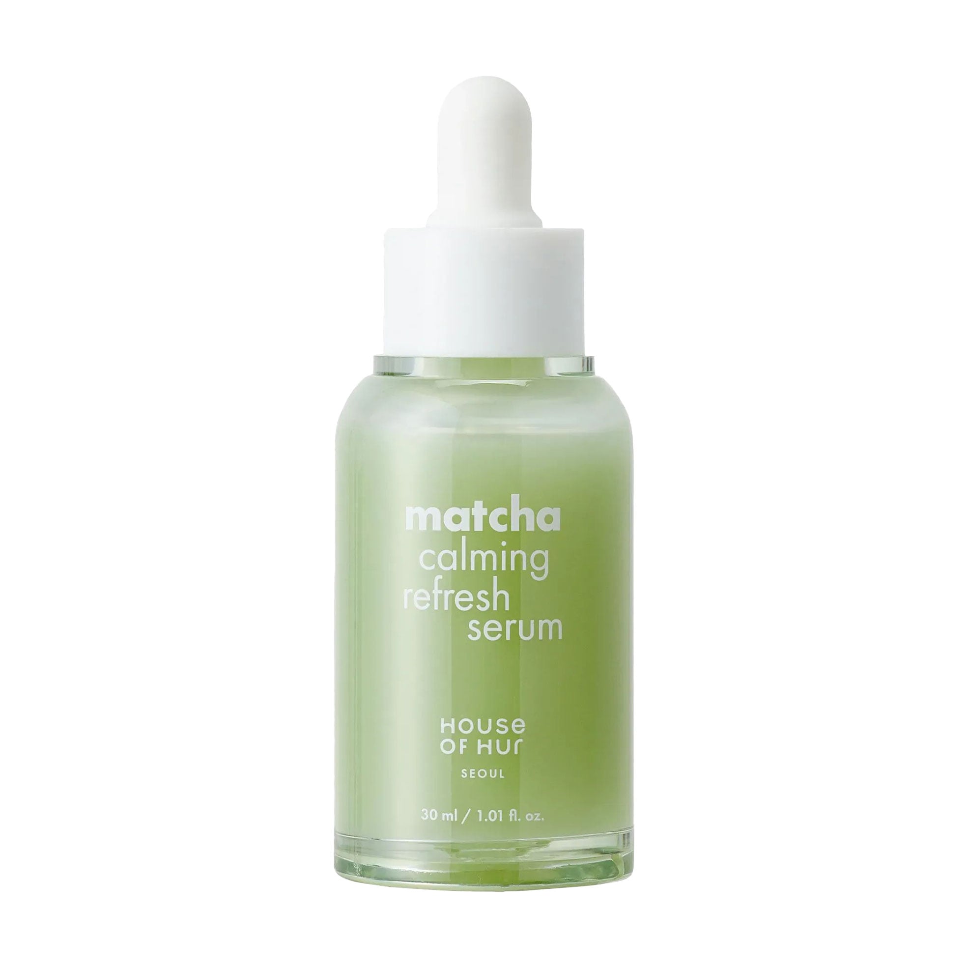 Заспокійлива зволожувальна сироватка для обличчя House of Hur Matcha Calming Refresh Serum з матчею, 30 мл